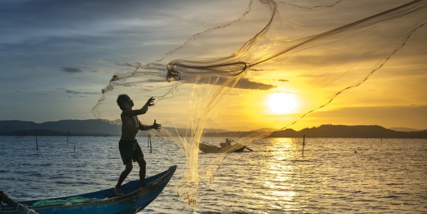 Traditional fishing in Central Vietnam